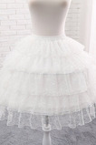 Gonna a cerchio in pizzo avorio, Lolita Soft Yarn Everyday Petticoat, sottovesti Lady Girls, sottovesti matrimonio nuziale