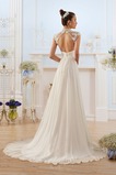 Abito da sposa Estate Chiffon A-Line stravagante maniche ad aletta