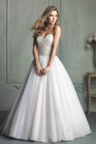 Abito da sposa Senza Maniche Ball Gown Chiesa Cuore Schiena Nuda Naturale