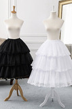 Lolita Puffy Petticoat, Cosplay regolabile Hoop, 3 strati sottoveste con bordo in pizzo, lunghezza regolabile