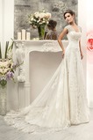 Abito da sposa Pizzo Maniche Corte abbondante maniche ad aletta V-Scollo