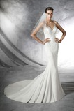 Abito da sposa Super Satin Con Velo Lungo Naturale Primavera moda