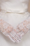 Guanti da sposa multifunzionale Pizzo Sottile Bianco in pizzo Breve