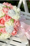 Apparecchio di filato di simulazione 30 con le rose bouquet sposa tutto il cielo stellato