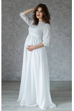 Abito da sposa Alta Coperta Impero Farfalla Ornamento Treno di spazzata