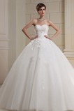 Abito da sposa Primavera Chiesa Tulle collo Sweetheart stravagante