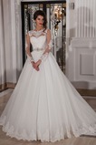 Abito da sposa Pizzo francese Applique Quanto Piccola t Ball Gown