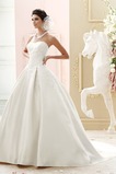 Abito da sposa Pizzo Primavera Senza Maniche unbacked Applique Ball Gown