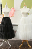 Sottoveste in organza nera,  sottoveste cosplay party dress, sottoveste Lolita, gonna ballet tutu, sottogonna lunga, Lunghezza 80 cm