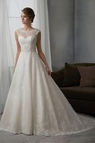 Abito da sposa Inverno Vintage Piccola t Applique Cinghia in rilievo