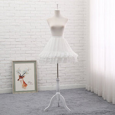 Sottoveste in Tulle Lolita in bianco/nero, sottoveste cosplay, gonna gonfia in tulle, sottogonna soffice,  gonna tutu da balletto. 45CM