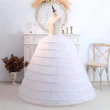 Abito da sposa a 8 giri sottoveste speciale con pallina di grande diametro più sottogonna a sbuffo