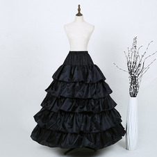 sottoveste da sposa sottoveste nera a cinque strati con volant sottoveste da sposa sottoveste