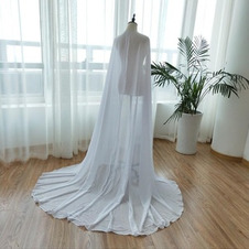 Scialle in chiffon scialle semplice da sposa scialle elegante lungo 2M