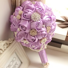 Tema viola personalizzato di High-end wedding bouquet da sposa