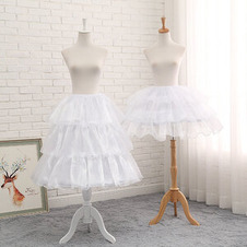 Sottoveste in organza avorio, sottogonna lunga per ragazze, sottoveste cosplay party dress, sottoveste Lolita,