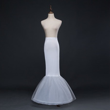 Sottoveste da sposa Abito da sposa sottoveste a coda di pesce grande con elastico in vita