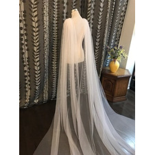 3M velo di scialle in tulle semplice mantello da velo da sposa