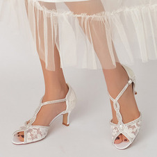 Scarpe da sera scarpe da sposa con strass scarpe da sposa sexy con tacco alto a bocca di pesce sandali a spillo