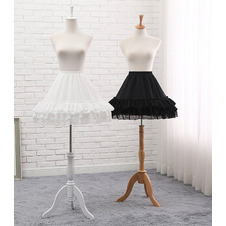 Sottoveste in Tulle Lolita in bianco/nero, sottoveste cosplay, gonna gonfia in tulle, sottogonna soffice,  gonna tutu da balletto. 45CM