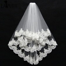 100CM Bridal Veil Pizzo Short Veil Accessori per matrimonio