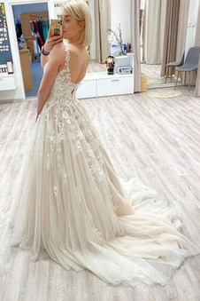 Abito da sposa Eleganti Non Specificato Profondo V-scollo Collo drappeggiato