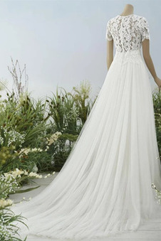 Abito da sposa decorato Applique A Terra Non Specificato abbondante