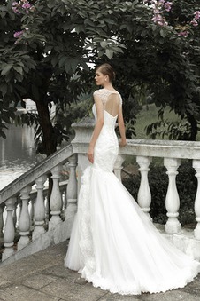 Abito da sposa All Aperto Applique Primavera Cappellini Sirena Cuore