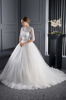 Abito da sposa Gonna lunga Con Giacca Formale Primavera Naturale Quanto