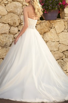 Abito da sposa Vintage Senza Maniche unbacked Super Satin Primavera