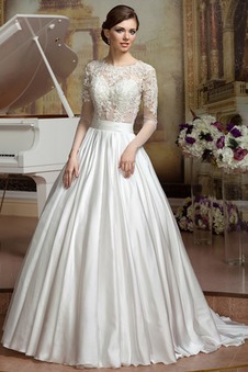 Abito da sposa Pizzo Primavera Lungo T luce Quanto Ball Gown