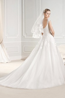 Abito da sposa Cuore Naturale Primavera Cappellini Applique Ball Gown