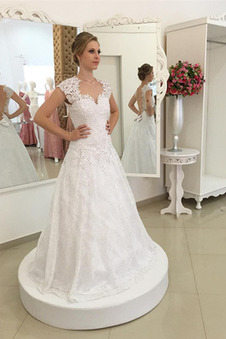 Abito da sposa Schiena Nuda Cappellini Eleganti Naturale Non Specificato