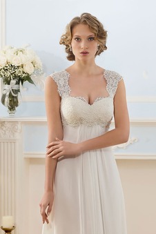 Abito da sposa Cappellini Formale Cuore Gonna lunga foglia guaina