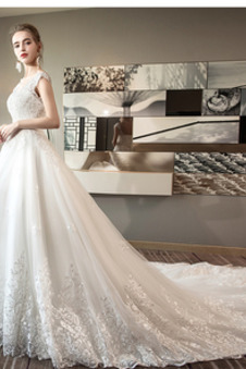 Abito da sposa Cappellini Formale Tulle Naturale a linea Gonfio