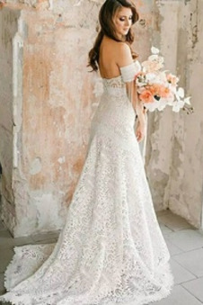 Abito da sposa Senza Maniche Cuore moda Pizzo francese Cappellini