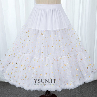 Sottoveste lunga in tulle di pizzo bianco, sottoveste Lolita Cosplay crinoline, gonna tutu di balletto, sottoveste per ragazze, sottoveste Lolita 60 cm - Pagina 6