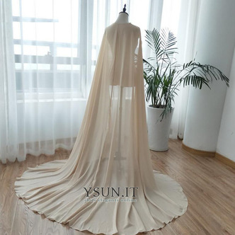 Scialle in chiffon scialle semplice da sposa scialle elegante lungo 2M - Pagina 6