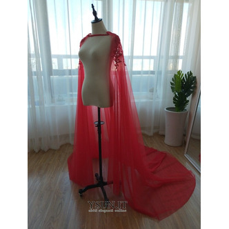 Cappotto formale scialle in tulle con scialle in pizzo e perle - Pagina 7