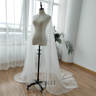 Scialle da sposa scialle in tulle scialle da sposa economico 200CM - Pagina 4