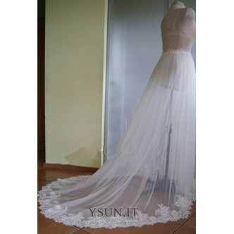 pizzo Strascico in tulle Strascico staccabile Abito da sposa con strascico staccabile Strascico staccabile Gonna in tulle staccabile - Pagina 1