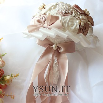 Tema wedding bouquet da sposa bouquet nastro creativo mano - Pagina 4