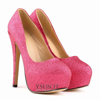 Scarpe da sposa scintillanti da sposa con tacchi a spillo - Pagina 5