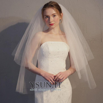 Semplice velo da sposa velo corto velo da sposa economico - Pagina 3