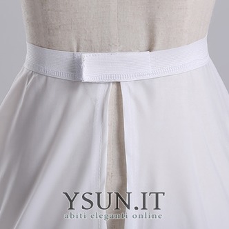 Abito Da Sposa Sottoveste Con Balze Sottoveste Con Increspature Vita Elastica Da Sposa Chiesa Sottoveste Grande Con Balze - Pagina 6