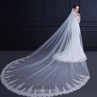 Nuovo stile lungo velo da sposa velo da sposa velo di paillettes velo squisito 3M - Pagina 1