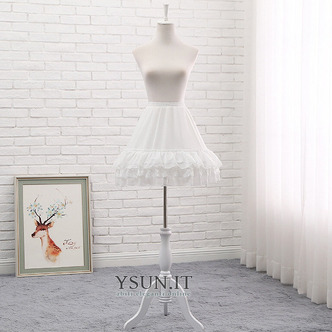 Sottoveste in Tulle Lolita in bianco/nero, sottoveste cosplay, gonna gonfia in tulle, sottogonna soffice,  gonna tutu da balletto. 45CM - Pagina 3