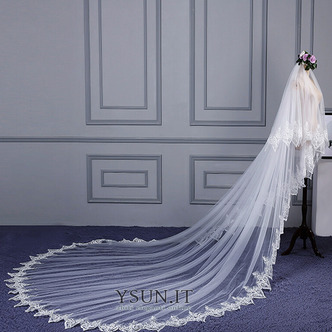 Velo da sposa lungo in pizzo Velo da sposa extra lungo versatile semplice - Pagina 3