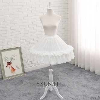 Lolita gonna sottoveste cosplay sottoveste sottoveste corta accessori da sposa lunghezza 48 cm - Pagina 2