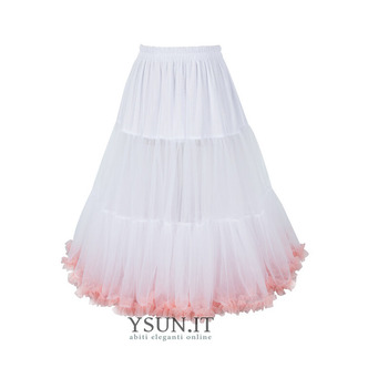 Sottogonne in tulle rosa, gonna tutu ragazza, gonna corta da festa, sottoveste cos, gonna corta in tulle 60 cm - Pagina 5